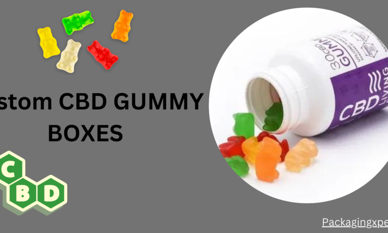 Custom CBD Gummy Boxes